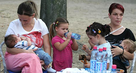 Dojenje, Nedelja dojenja