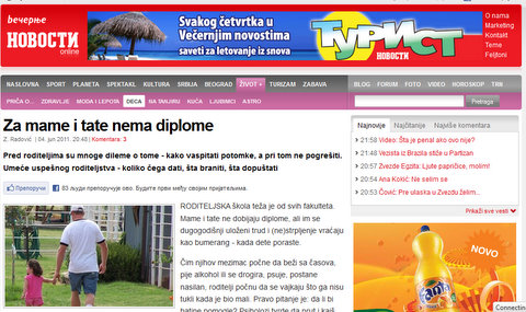 Za mame i tate nema diplome