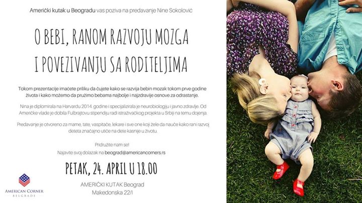 Predavanje Nine Sokolović o razvoju bebinog mozga